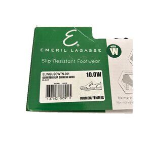 Emeril Lagasse Women's Quarter Slip-On Mesh Shoe Black 10W